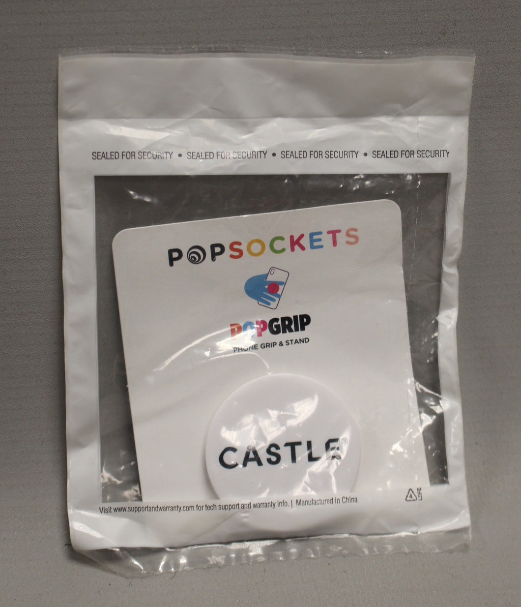 Castle Pop Socket - New Sealed