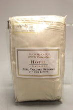 Load image into Gallery viewer, Hotel Fine Linens Full Tailored Bedskirt - 21" Drop - New