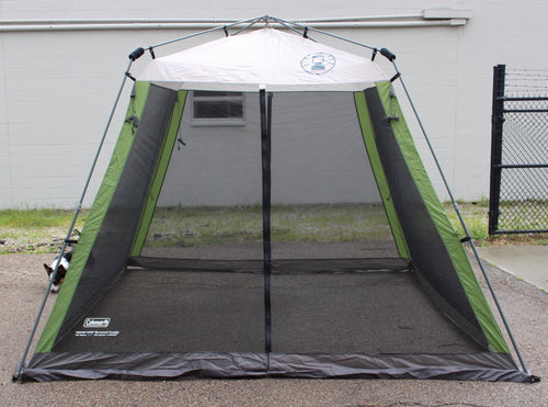 Coleman 10 x 10 Screened Canopy Sun Shelter Tent with Instant Setup - Used