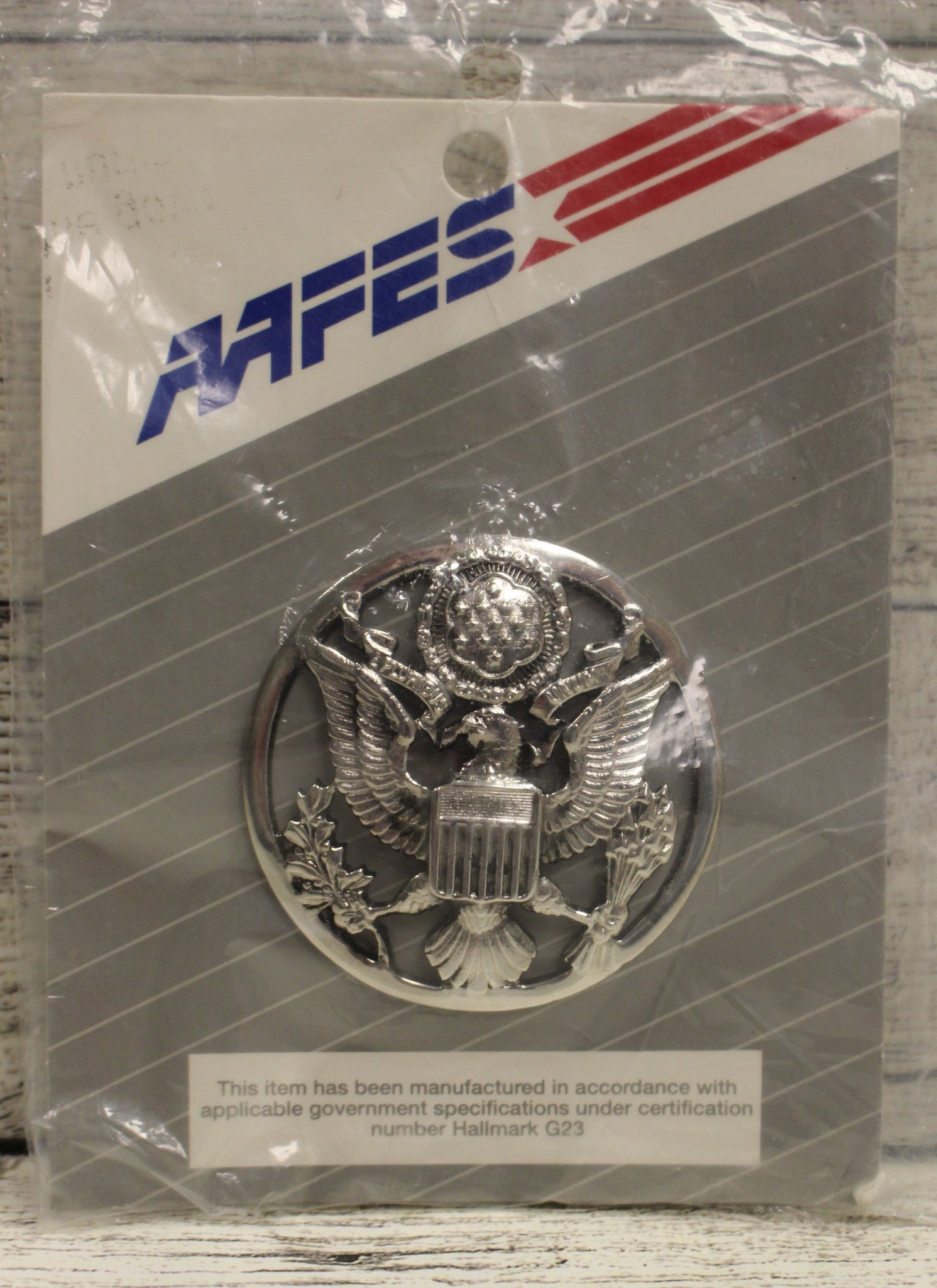 AAFES Air Force Enlisted Male Brite Cap Device - New – Military Steals ...