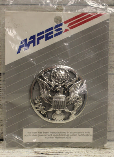 AAFES Air Force Enlisted Male Brite Cap Device - New