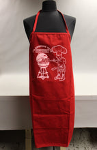 Load image into Gallery viewer, Vintage I&#39;m Cooking with Craftsman Apron - Red &amp; White - Used