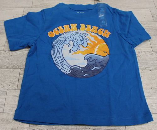 The Children's Place Short Sleeve Ocean Beach T-Shirt - 12 Months - New