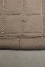 Load image into Gallery viewer, Set of 2 Southshore Linens Quilted Pillow Sham Covers - Gray - King - Used