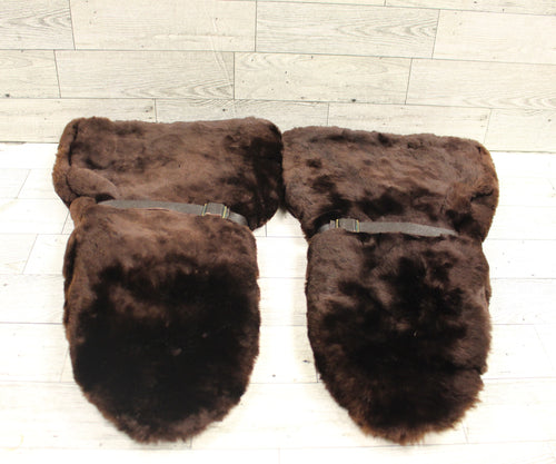 Vintage P. Gay & Sons Faux Fur Winter Gloves - Used