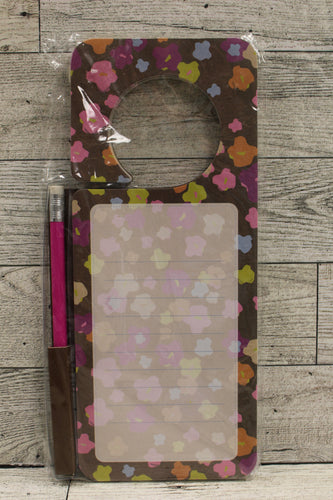 Twist Dorm Doorhanger Notepad - New