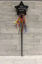 Load image into Gallery viewer, What&#39;s One More Candle? Birthday Wand Decoration - 20&quot; tall - Used