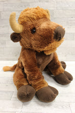 Load image into Gallery viewer, Fiesta 15 inch Buffalo Bison Plush Animal - Used