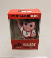 Load image into Gallery viewer, Vintage 1970s Big Boy Collectible Vinyl Figure Piggy Bank with Stopper