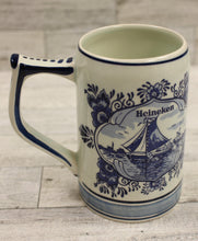 Load image into Gallery viewer, Heineken Holland Dutch Windmill German Beer Stein - Hand Painted Delft Blue -New
