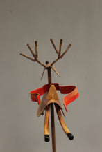 Load image into Gallery viewer, Vintage Christmas Metal Reindeer Figures/Stakes - Set of 2 - Used
