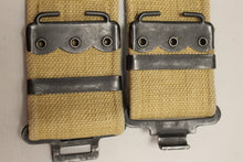 Load image into Gallery viewer, British/Canadian Reproduction WWII Era P-37 Web Belt - Pattern 1937 - Used
