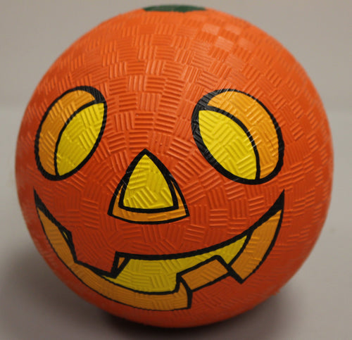 Vintage 2016 Baden Rubber 4.5 Inch Halloween Jack-O-Lantern Pumpkin Ball