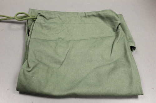 US Military Issued Barracks Cloth Laundry Bag - Olive Green - Used Grade C