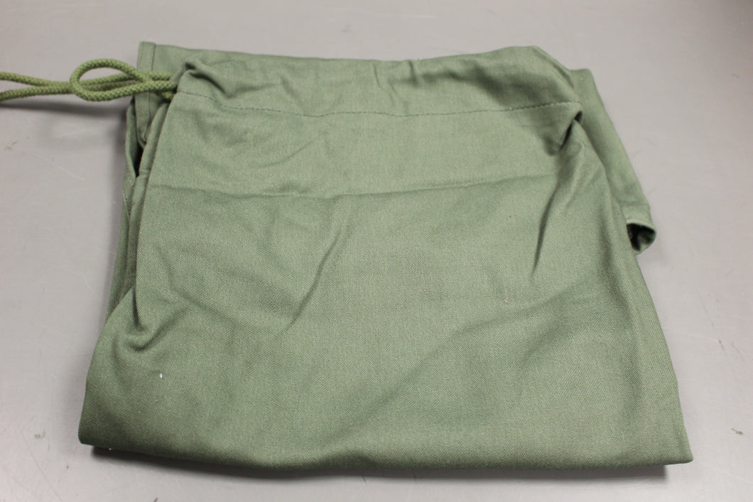 US Military Issued Barracks Cloth Laundry Bag - Olive Green - Used Grade C