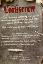 Load image into Gallery viewer, EVRI Winged Corkscrew - New