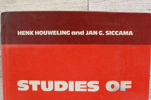 Studies of War by Henk Houweling & Jan Siccama - Hardback - Used