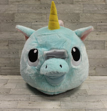 Load image into Gallery viewer, Sazac Plush Panda Bear Unicorn Mascot Head Mask - Used