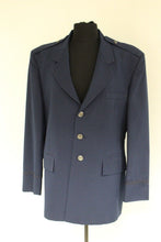 Load image into Gallery viewer, US Air Force AF Men's Blue Dress Coat With Shoulders - 45 Long - Used