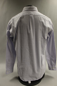 Natural Blend Men's Long Sleeve Shirt - Size: 16 - 34/35 -Light Purple - Used