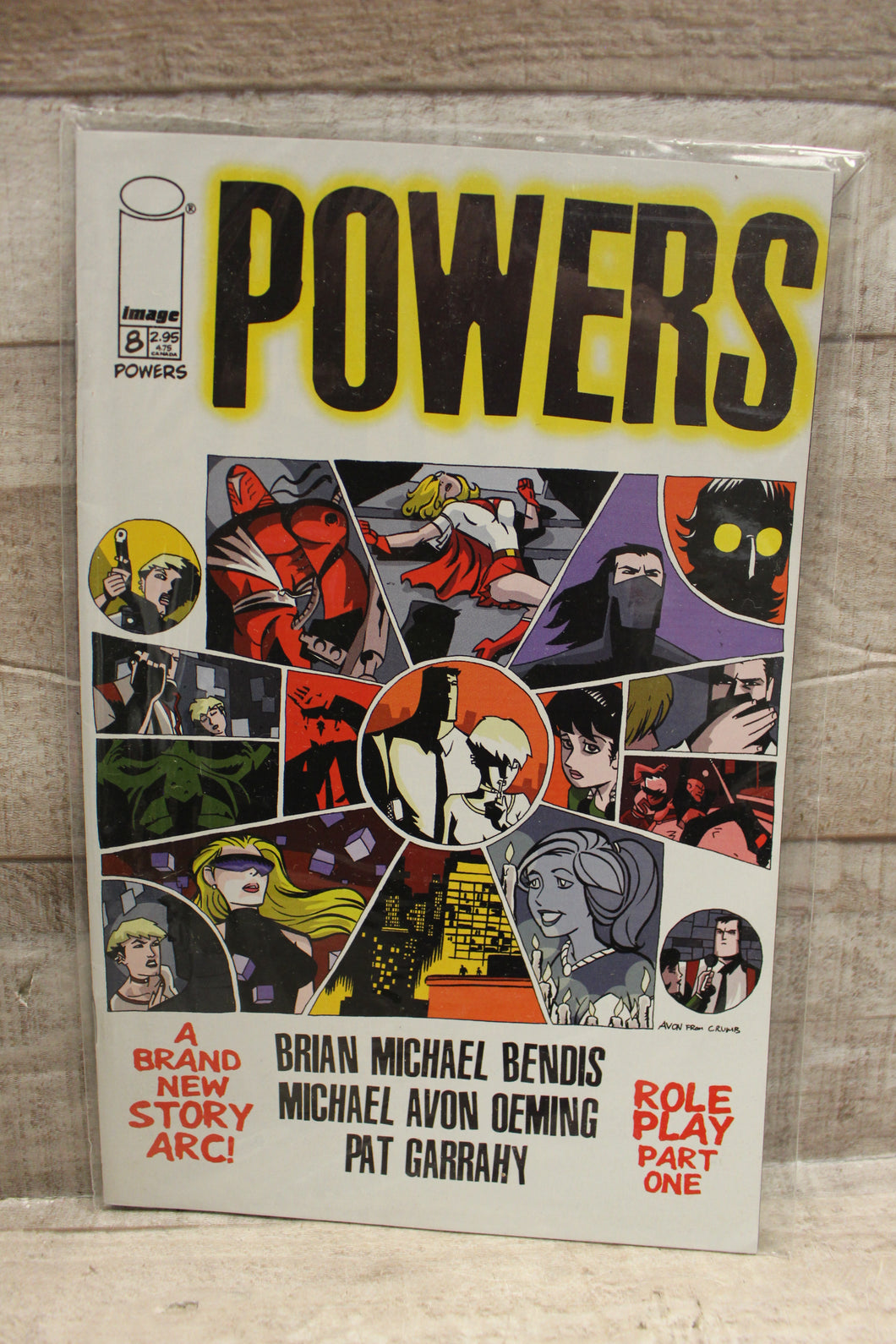 Image Comics Powers #8-11 Comic Book -Used