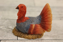 Load image into Gallery viewer, 1995 Enesco Sweet Harvest Hearts Figurine - #159085 - Thanksgiving Turkey - Used