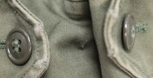 Load image into Gallery viewer, Vintage 1962 Vietnam Era Man's Cotton Wind Resistant Sateen Coat - Small Regular