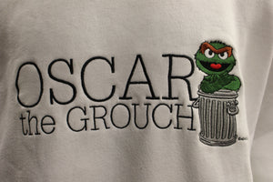 Oscar the Grouch Sweatshirt - Size: Large - Used