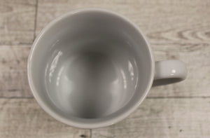 Vintage Restaurant White Coffee Mug - Set of 2 - Used