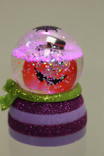Load image into Gallery viewer, Pumpkin Glitter Snow Globe - Used