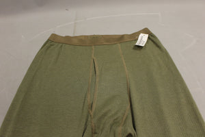 US Army Cold Weather Insulated Flame Resistant Drawers - Medium Short - New