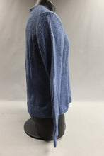 Load image into Gallery viewer, Banana Republic Blue Women&#39;s Sweater - Size Medium - Used