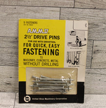 Load image into Gallery viewer, Ammo 2 1/2&quot; Drive Pins for Use with Drivetool - 9 Fasteners - NR425 - New