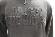 Load image into Gallery viewer, H&amp;M Divided "Forget the Rules" Hooded Sweatshirt - Small - used
