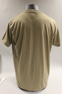 US Army Moisture Wicking Tan 499 Short Sleeve T-Shirt - Large - 8415-01-630-5528