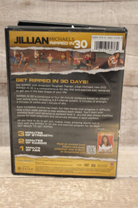 Jillian Michaels Ripped In 30 Minutes DVD -Used