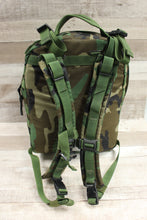 Load image into Gallery viewer, US Military Molle II Patrol Pack w/ Stiffener - Woodland -8465-01-465-2088 -Used
