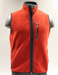 Giordano Zip Up Red Vest - Medium - Used