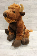 Load image into Gallery viewer, Fiesta 15 inch Buffalo Bison Plush Animal - Used