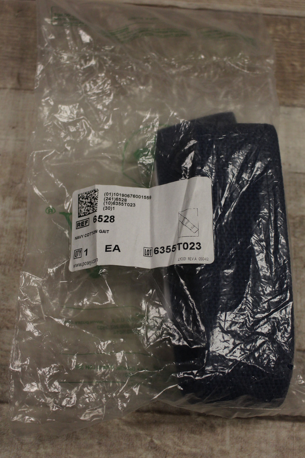 Posey 6528L Navy Blue Medical Hospital Nursing Lift Transfer Gait Belt -51
