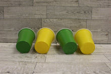 Load image into Gallery viewer, Vintage Tupperware Bell Tumblers - Set of 4 - 7 oz. - #109 - Used