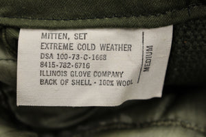 Artic Extreme Cold Weather Mitten Set with Liners - 8415-00-782-6716 - Medium
