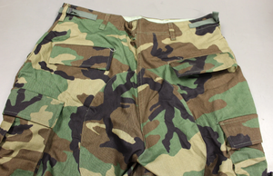 US Military Woodland BDU Trouser Pant - Choose Size Small Medium Large - Used