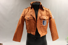 Load image into Gallery viewer, Attack On Titan Shingeki No Kyojin Scouting Legion Short Jacket Coat - Medium