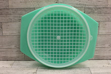 Load image into Gallery viewer, Tupperware Jade Collander with 516-7 Strainer Lid - Used