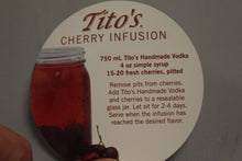 Load image into Gallery viewer, TITO'S Collectible Vodka Bottle Drawstring Gift Bag/Koozie -Red White&amp;Blue - New