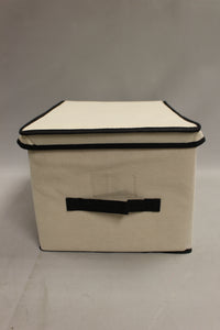 JUNELILY Collapsable Lidded Storage Boxes with Handle - Set of 5 - Used