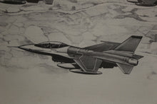 Load image into Gallery viewer, Vintage Print of Boeing KC-135 Stratotanker Refueling - Used