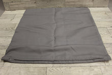 Load image into Gallery viewer, Monogram F Throw Pillow Cover W/ Zipper - Gray - New