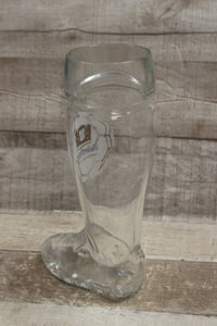 Weihenstephan The World's Oldest Brewery Glass Boot Drinking Cup -Used